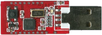 Bitorino compact red USB AVR microcontroller development board